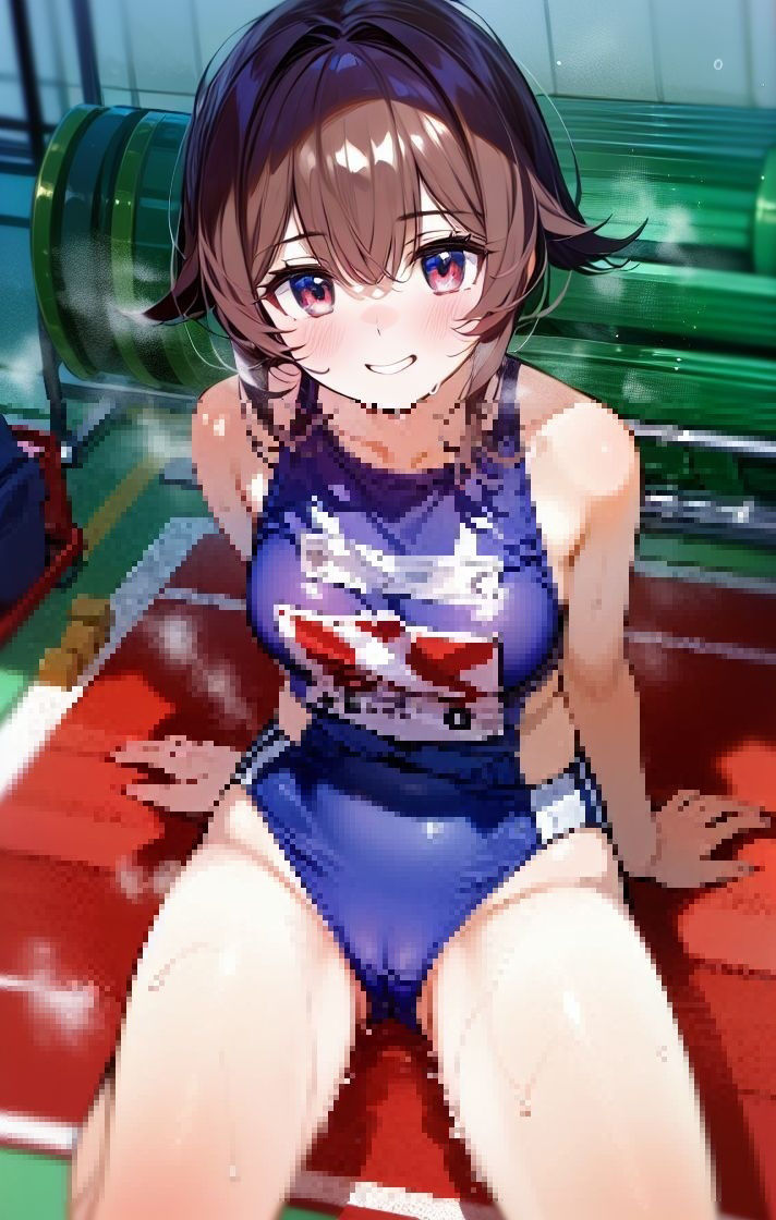 サンプル画像1:陸上女子とイチャラブえっち(みっくすゼリー) [d_366082]