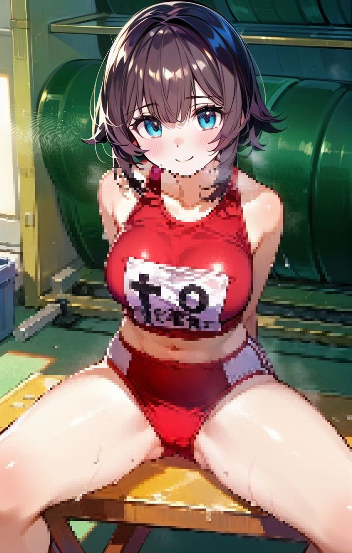 サンプル画像4:陸上女子とイチャラブえっち(みっくすゼリー) [d_366082]