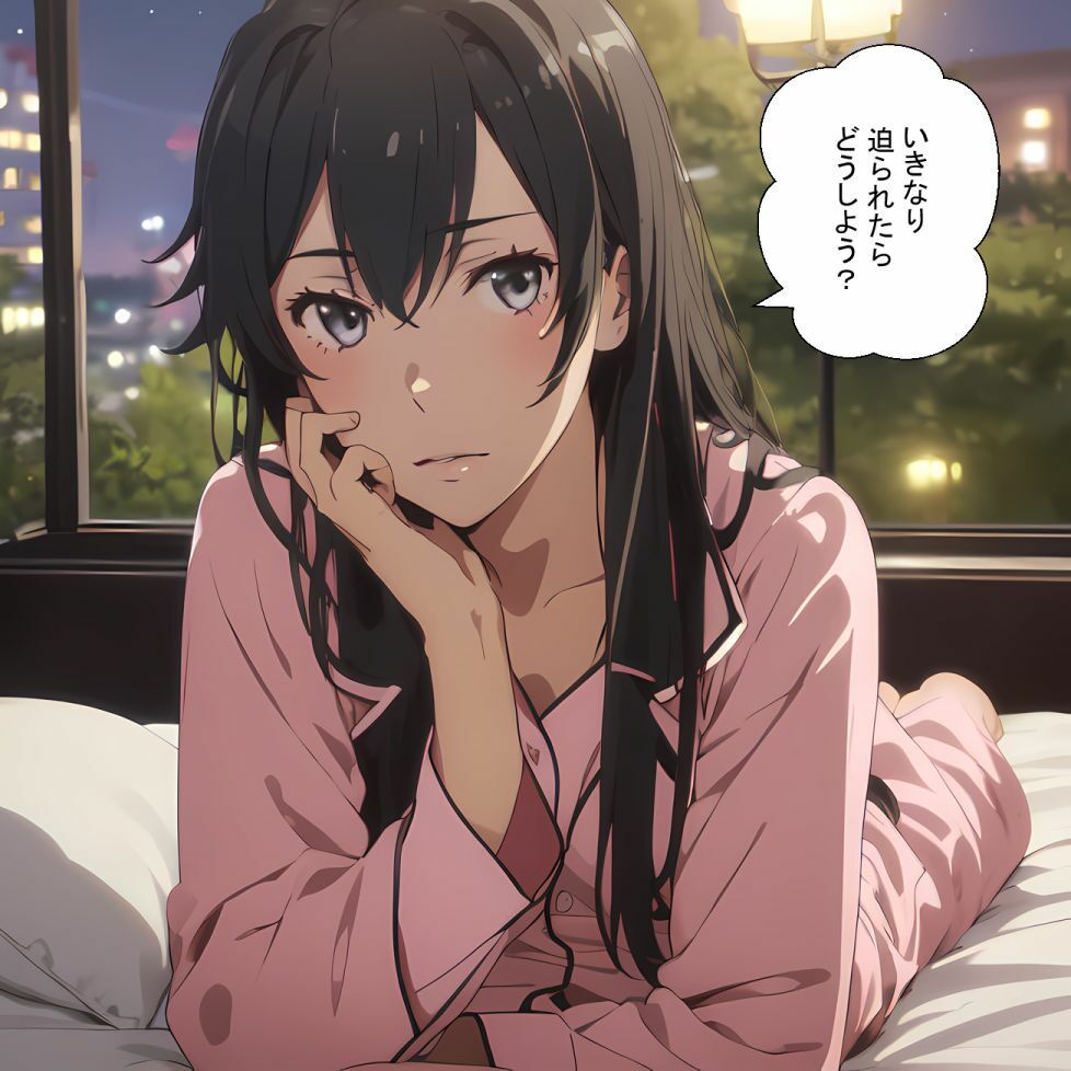 サンプル画像3:雪乃さんのHな妄想(鮫島猛) [d_366141]