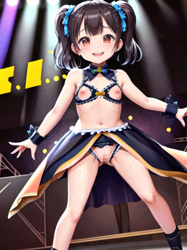 サンプル画像2:控えめ女子のアイドル活動(くれある) [d_366169]