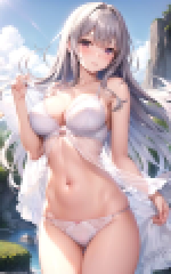 サンプル画像4:美女露出〜正統派美人の露出写真集〜(セクシャルスクリプト) [d_366170]