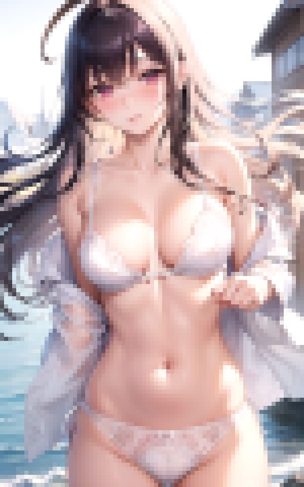 サンプル画像6:美女露出〜正統派美人の露出写真集〜(セクシャルスクリプト) [d_366170]