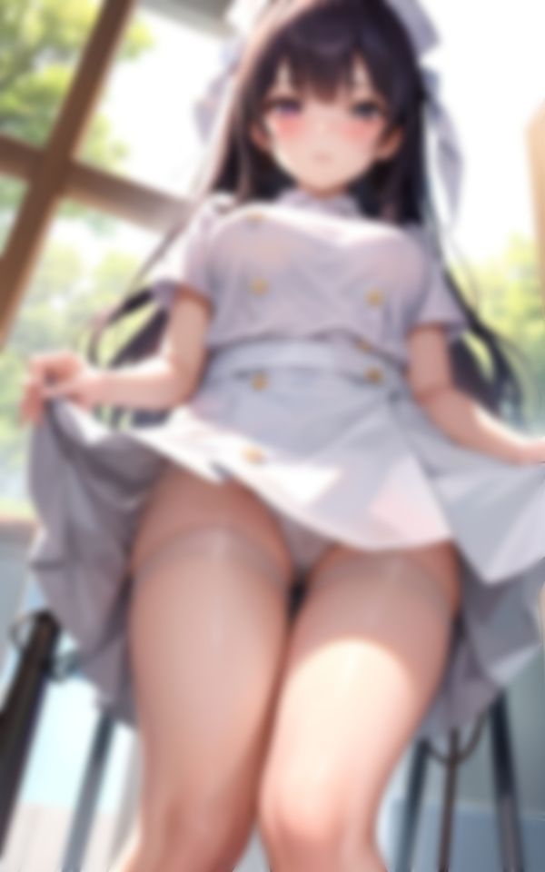 サンプル画像3:田舎の診療所で見つけたパンモロ新人美女ナース撮影記録80枚(美女AI製作LaBO) [d_366211]