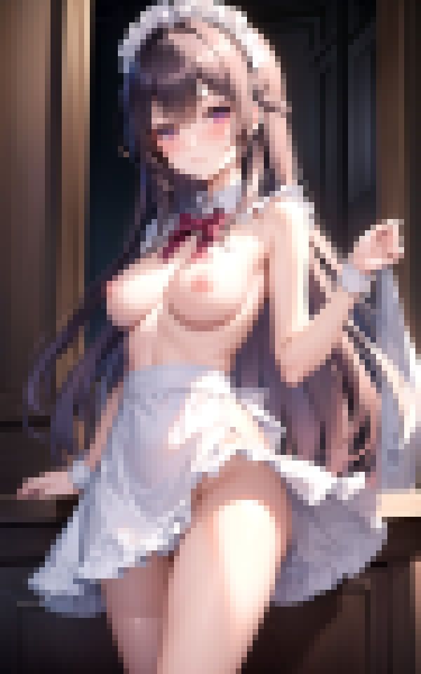 サンプル画像1:メイド喫茶の裏チェキ撮影(淫乱の川) [d_366253]