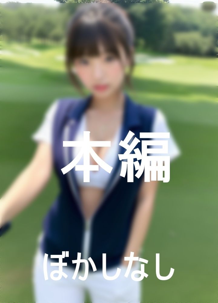 サンプル画像2:ゴルフ女子の入れるのはボーだけ？(CX55) [d_366262]