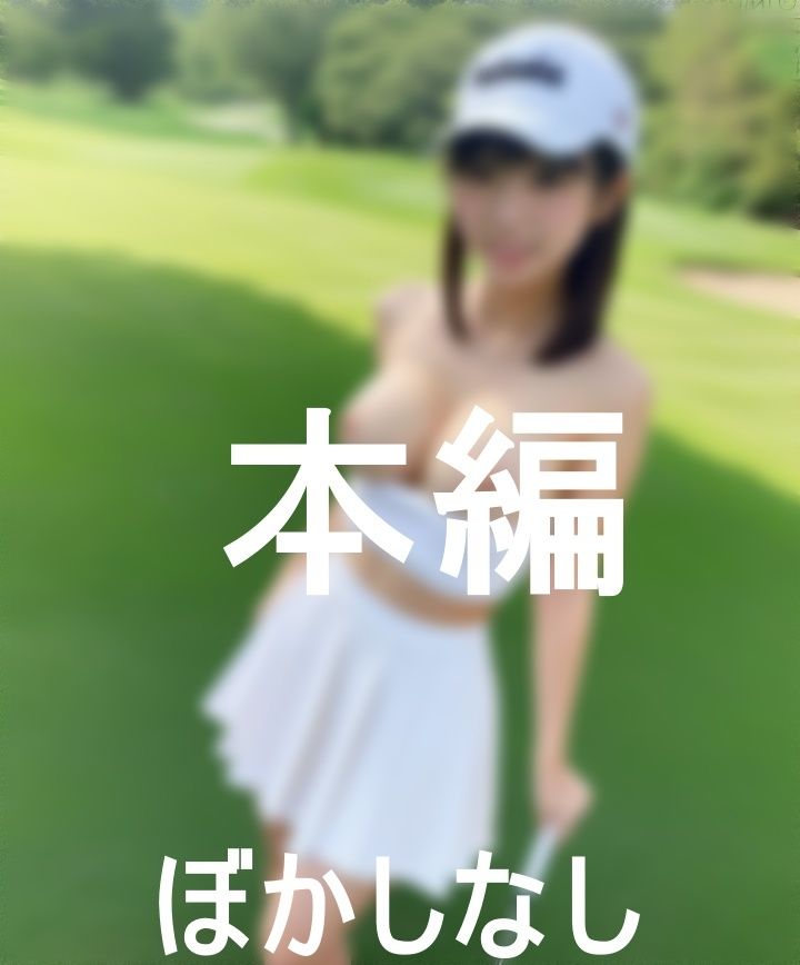 ゴルフ女子の入れるのはボーだけ？のサンプル画像 6