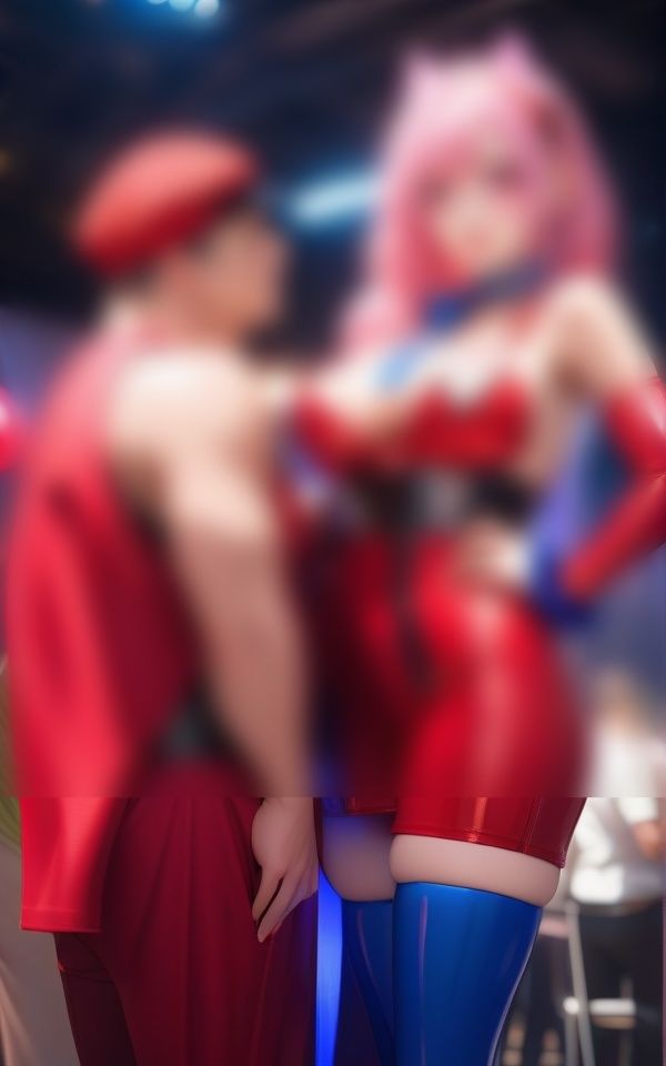 サンプル画像5:【アニ女】黒髪？金髪のピンク色のオマ○コ〜パイパン美女も〜(美娘ラボ) [d_366269]