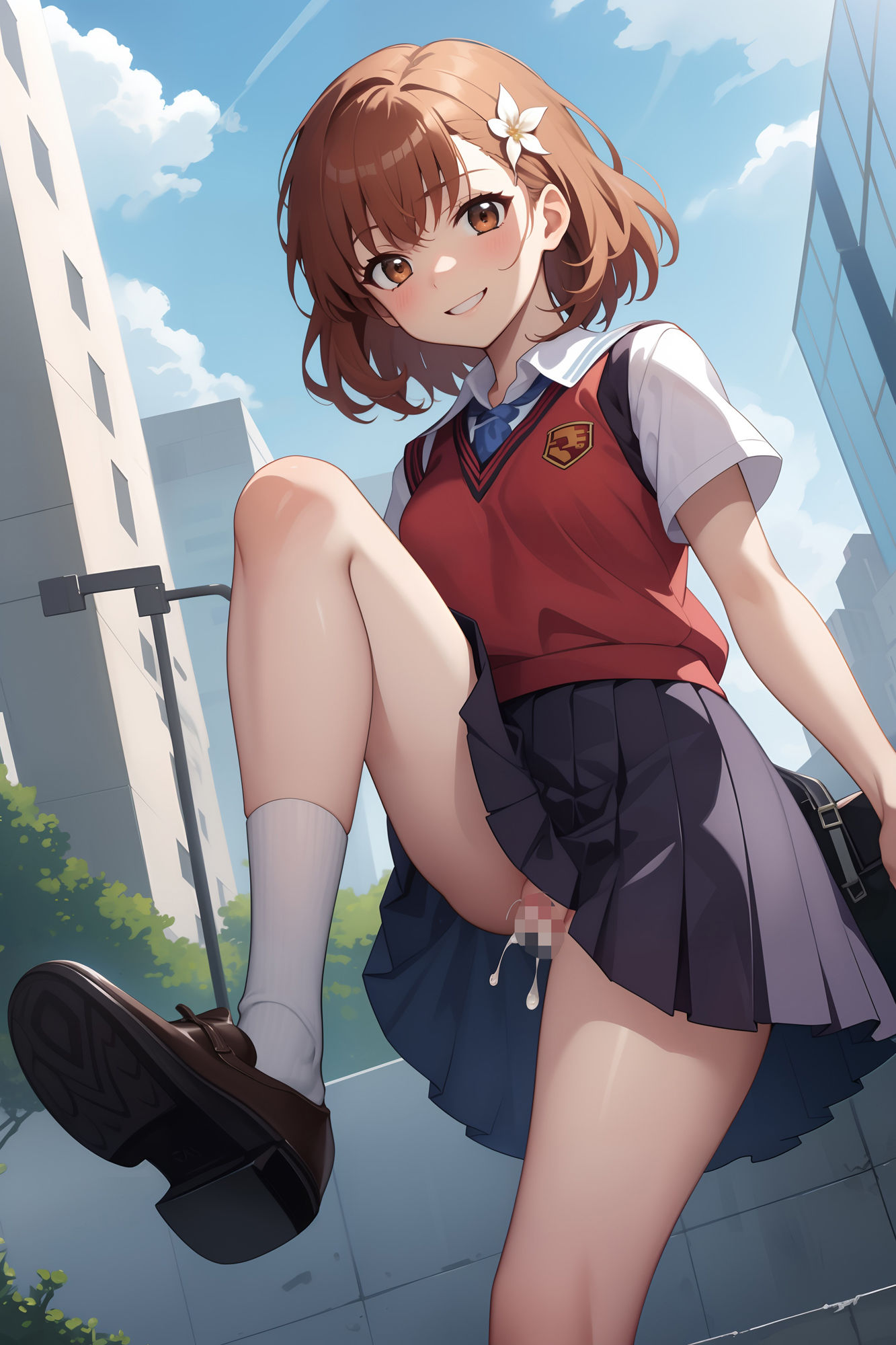 サンプル画像2:御坂美琴の放課後淫らな日常〜(AIルーム) [d_366275]