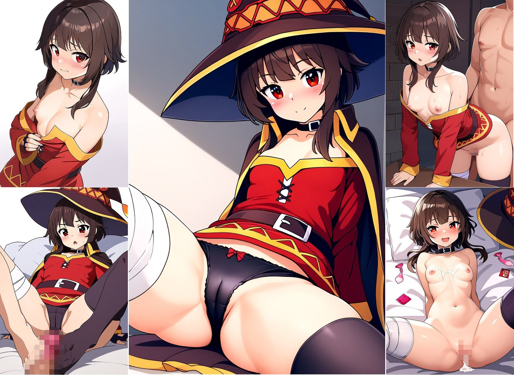 サンプル画像1:めぐみんでブチ上がる！(マリヨ) [d_366318]