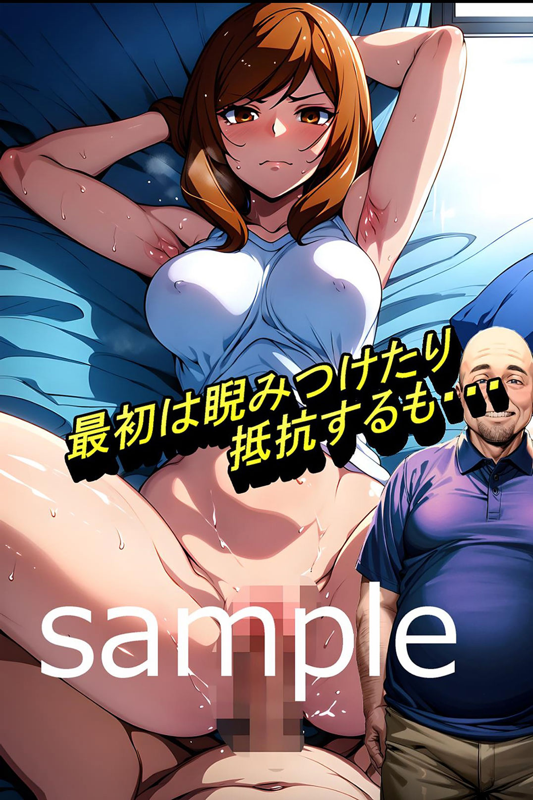 サンプル画像1:NTR〜集団レ〇プの一部始終〜 黄〇 ちはる 編(NTRgirls) [d_366337]