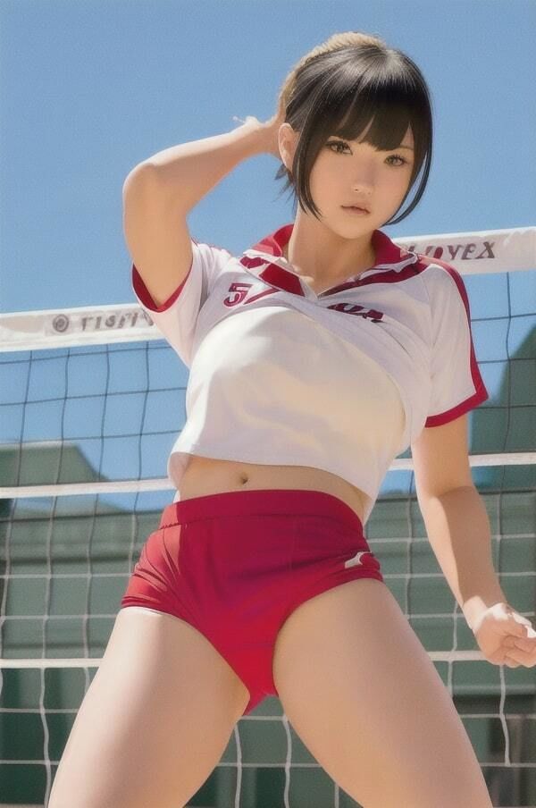 サンプル画像4:JK運動部〜美少女アスリート写真集〜 Vol.2(酒池肉林の館) [d_366343]