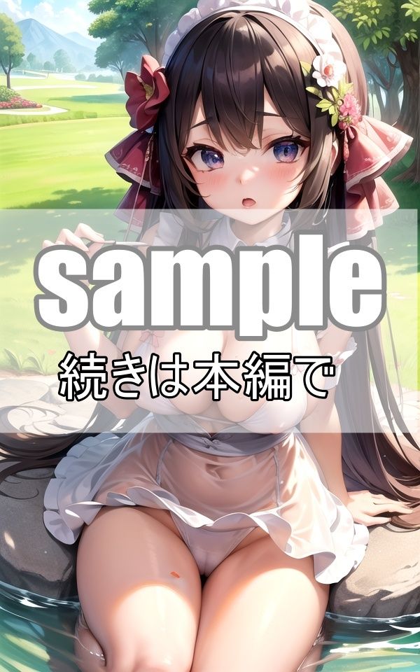 サンプル画像5:人懐こくて甘えん坊なネコ耳メイドさんと触れ合える楽園はこちらです！(淫想AI宮殿) [d_366365]