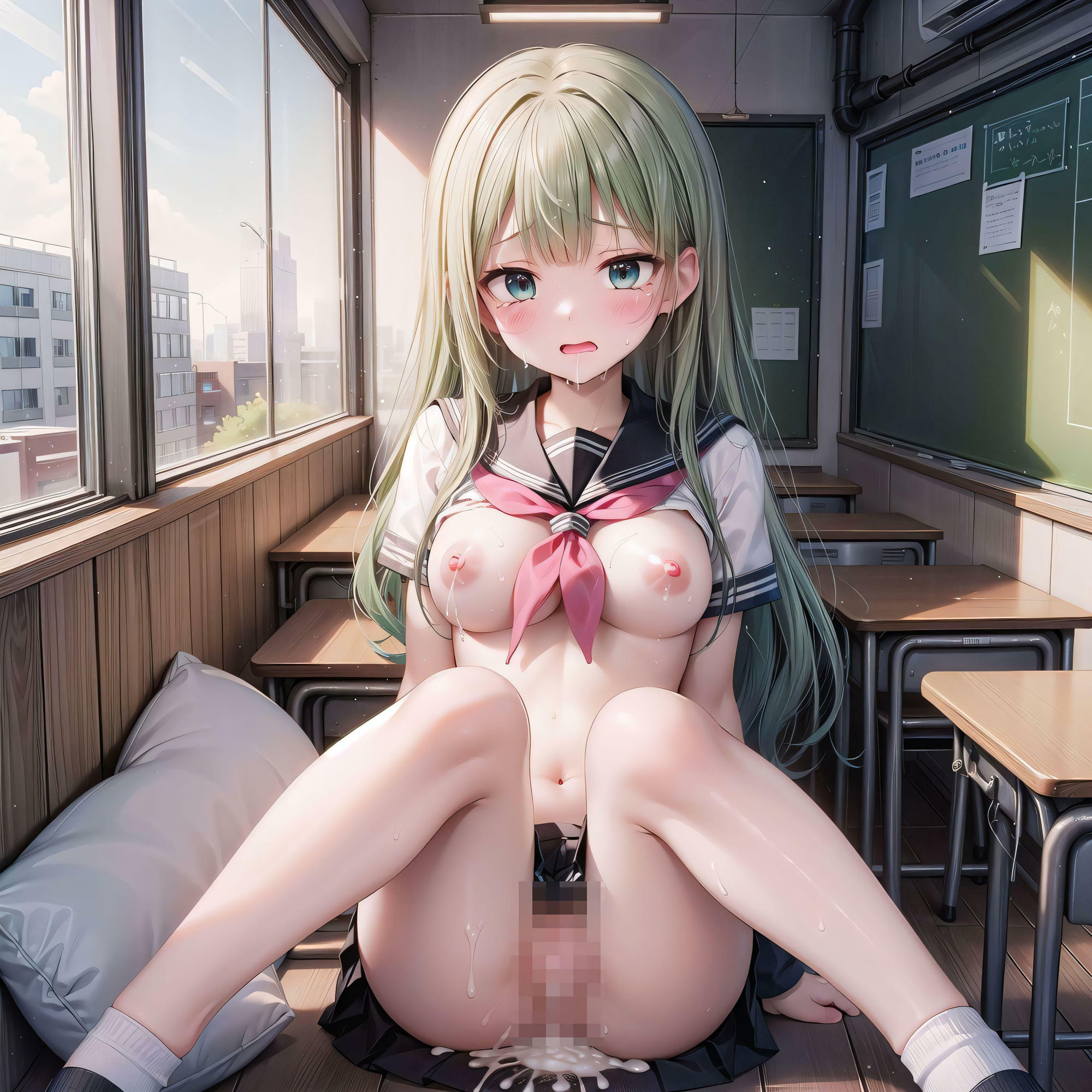 サンプル画像3:汚された制服(官能ラビリンス) [d_366547]