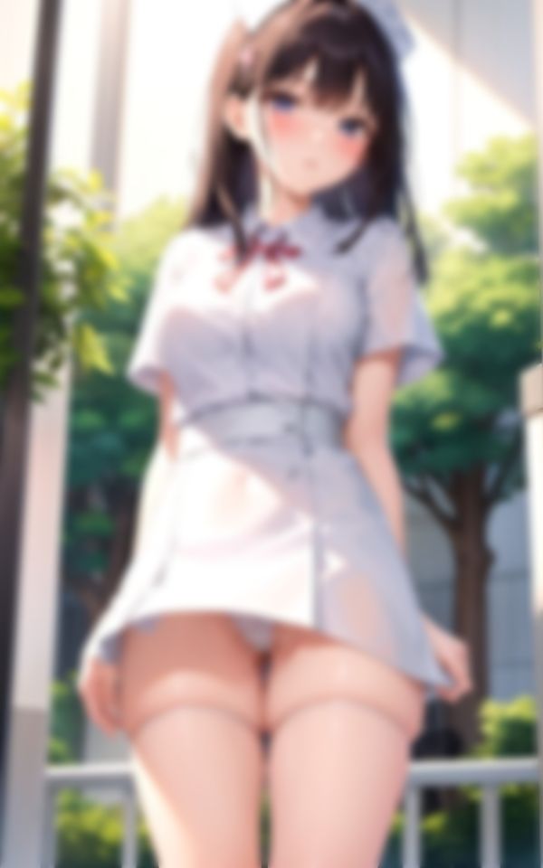 サンプル画像3:エロくてカワイイ若手看護師のパンツを盗撮してみたら…。(美人ズ) [d_366565]