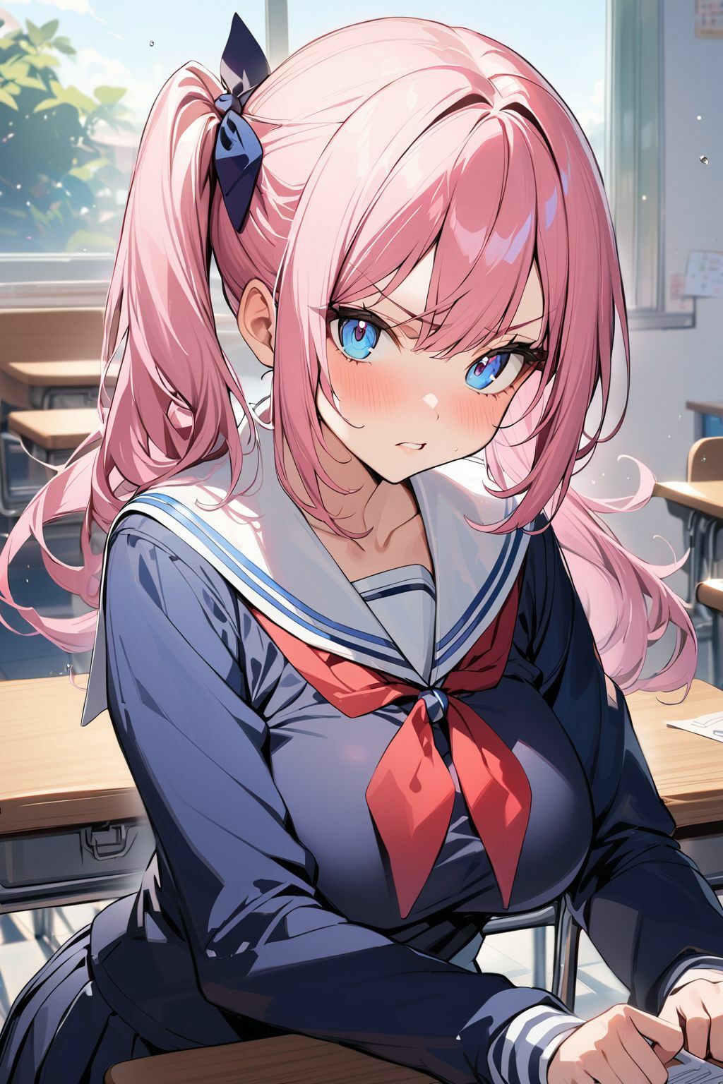 サンプル画像3:弱みを握られた風紀委員会は僕の支配下(肉欲の園) [d_366579]