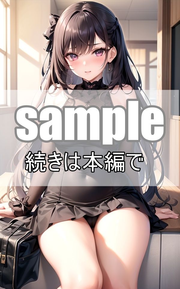 サンプル画像1:童顔女子〜初々しい裸体とゴスロリランジェリー〜(肉欲のピクセル画廊) [d_366630]