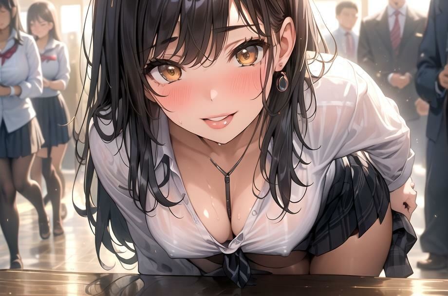 サンプル画像4:【明日も雨が降りますように・・】 きっかけは雨だった 透けたシャツ・・うるんだ瞳 僕らに言葉はもう必要なかった ＃3(イラストえちえち) [d_366636]