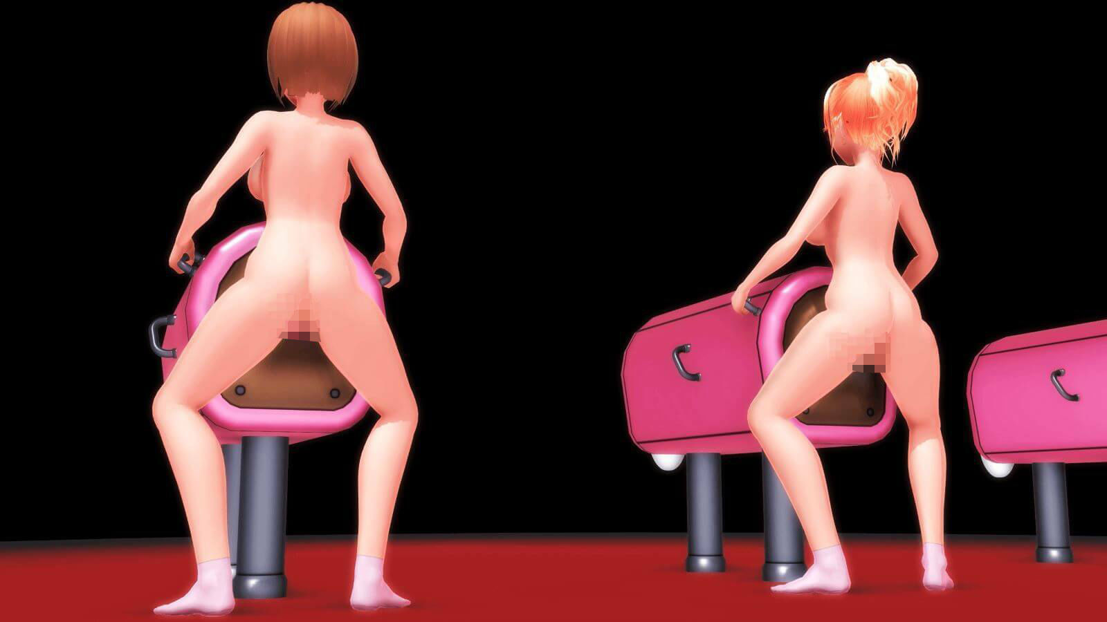 サンプル画像2:【ふたなり淫語】チンプラガールズのツンデレ擬牝台オナニー（応援版）(JOKERのアトリエ) [d_366664]