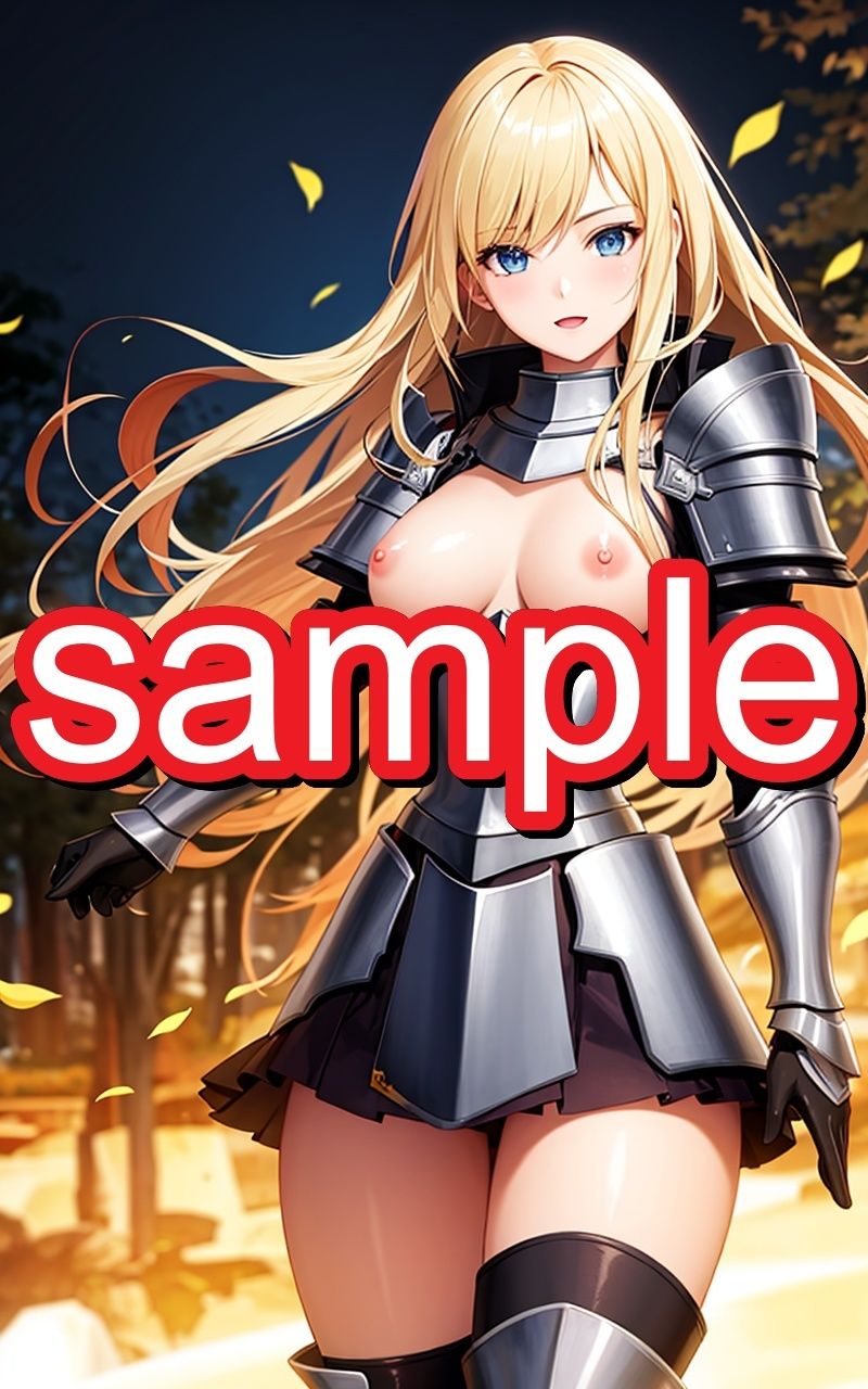 サンプル画像3:美人騎士のえちえちイラスト集(うにのてりやき) [d_366695]