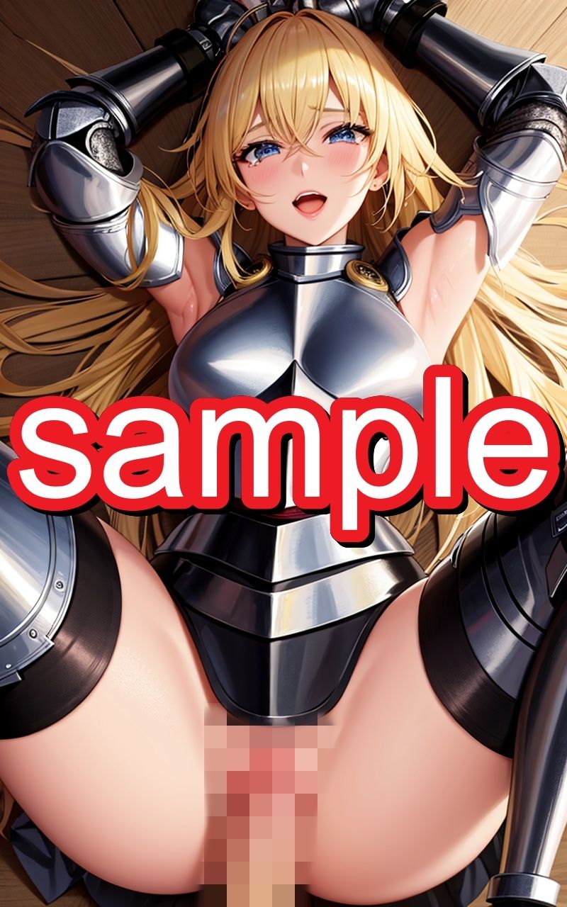 サンプル画像4:美人騎士のえちえちイラスト集(うにのてりやき) [d_366695]