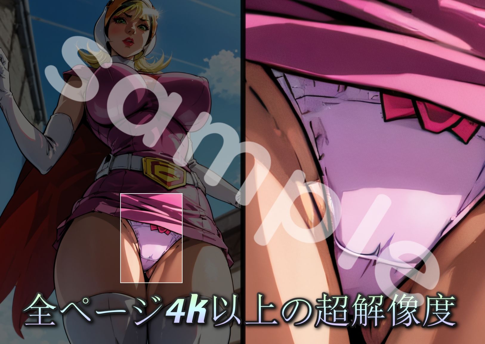 サンプル画像1:『科学忍〇隊』ガッ〇ャマン(MOD@AIイラスト) [d_366750]