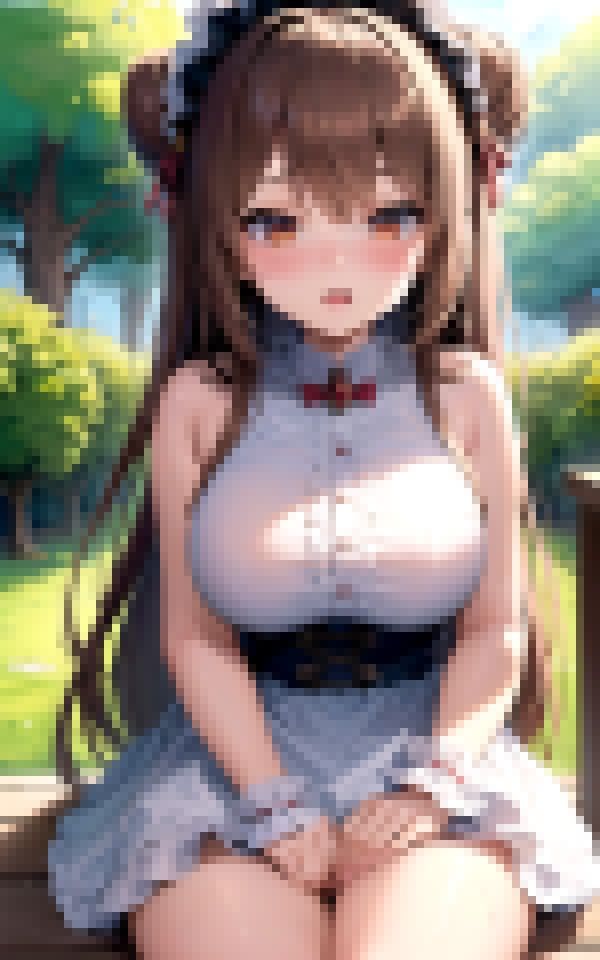 サンプル画像2:ロリ巨乳の羞恥集(デジタルダーリン出版) [d_366805]