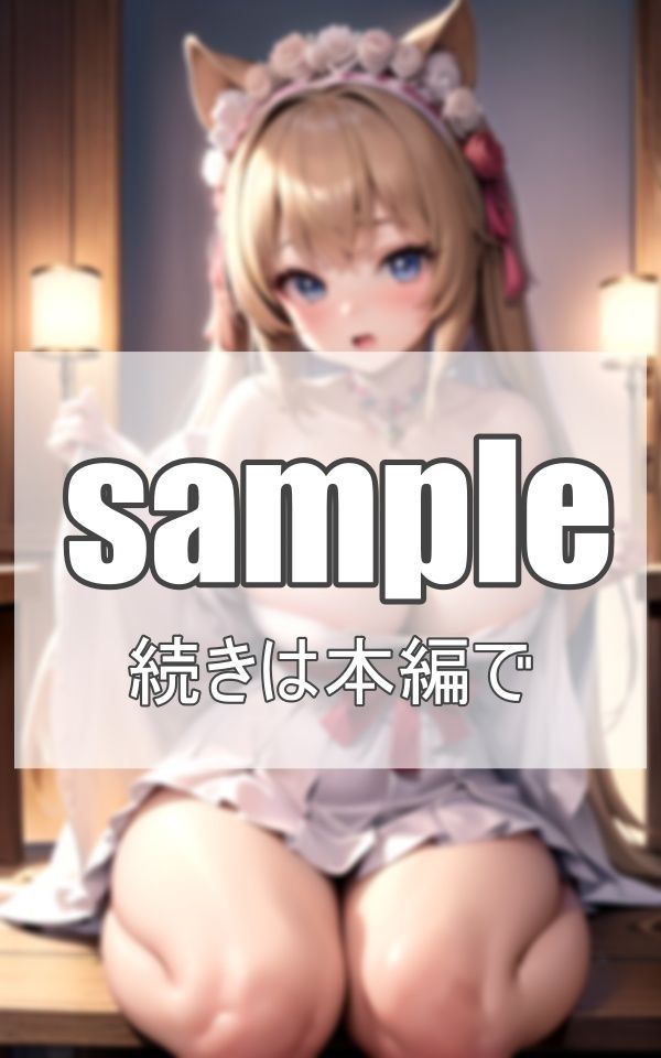 サンプル画像4:異世界美女の誘惑(淫想AI宮殿) [d_366931]