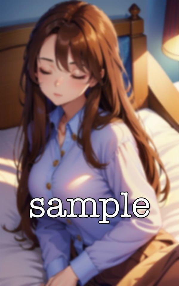 サンプル画像2:【上司の寝顔】出張で普段怖い上司の寝顔と寝相がエロかった・・・(くぱぁの国王) [d_367101]