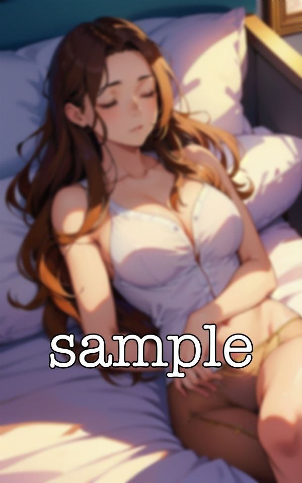 サンプル画像3:【上司の寝顔】出張で普段怖い上司の寝顔と寝相がエロかった・・・(くぱぁの国王) [d_367101]