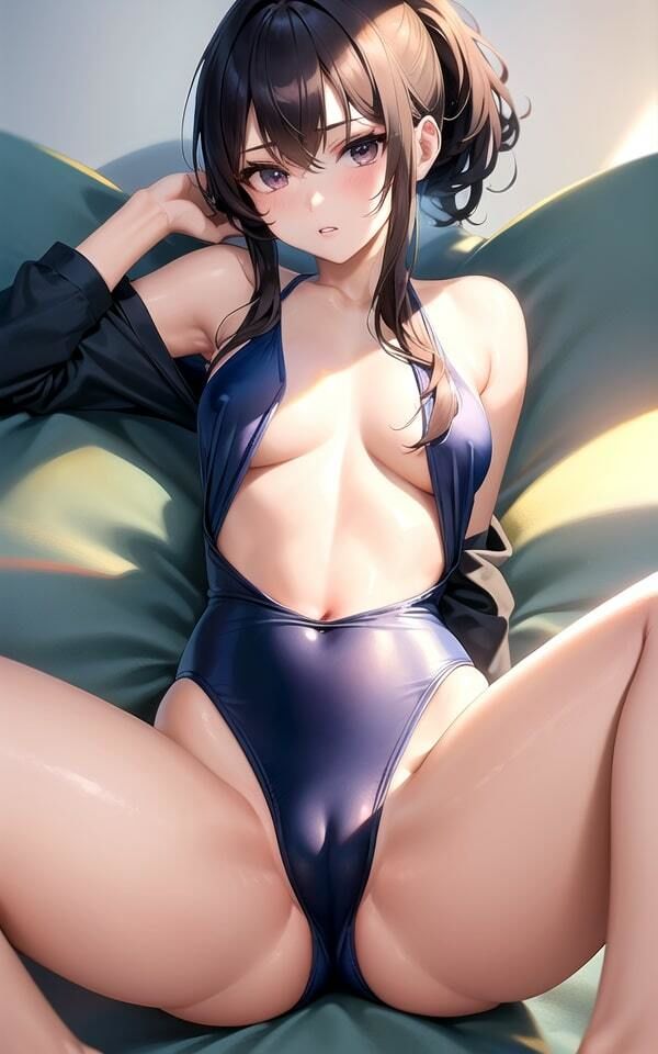 サンプル画像4:スクール水着の美少女たち3(AI美女まとめ) [d_367176]