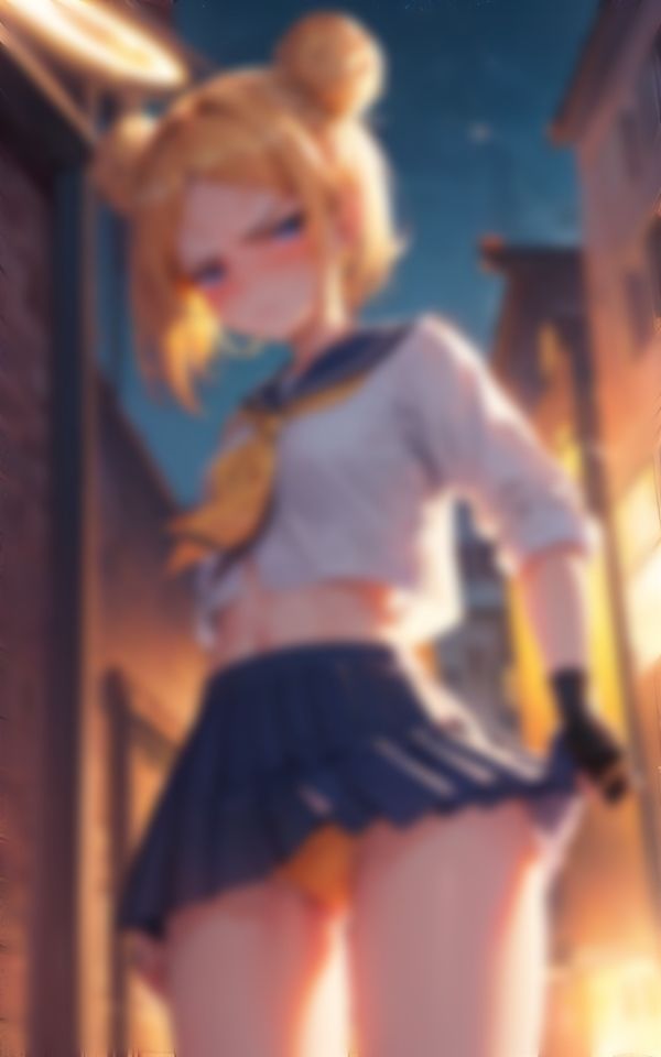 サンプル画像1:近くで見てもいいけど触ったら〇スからVOL.1(panpanyamaDX) [d_367209]