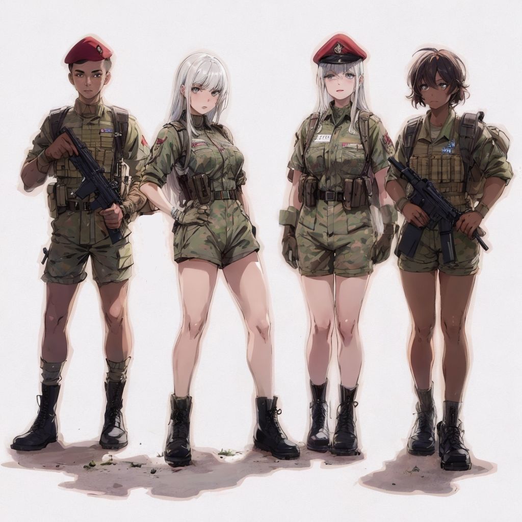 サンプル画像2:最強軍の休日(うるわし校房) [d_367218]