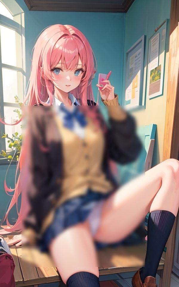 サンプル画像1:ちょっと派手すぎたかな 〜淫乱少女の日常〜(妄想マニア) [d_367281]