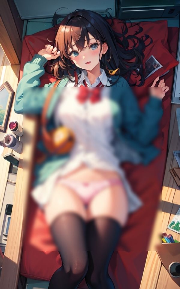 サンプル画像4:ちょっと派手すぎたかな 〜淫乱少女の日常〜(妄想マニア) [d_367281]