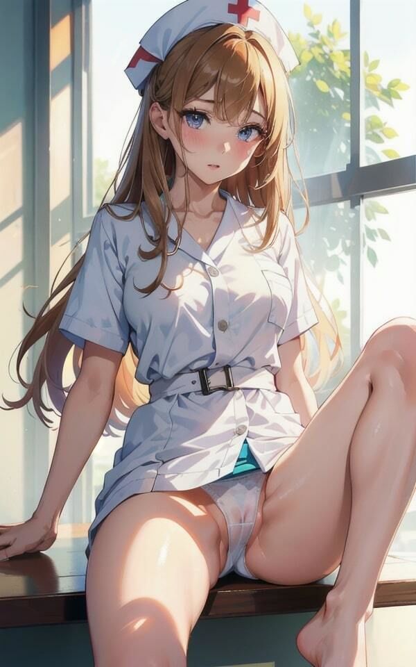 サンプル画像3:男の夢 おっぱい診断 白衣からはみ出る爆乳 Hcup(妄想世界) [d_367282]