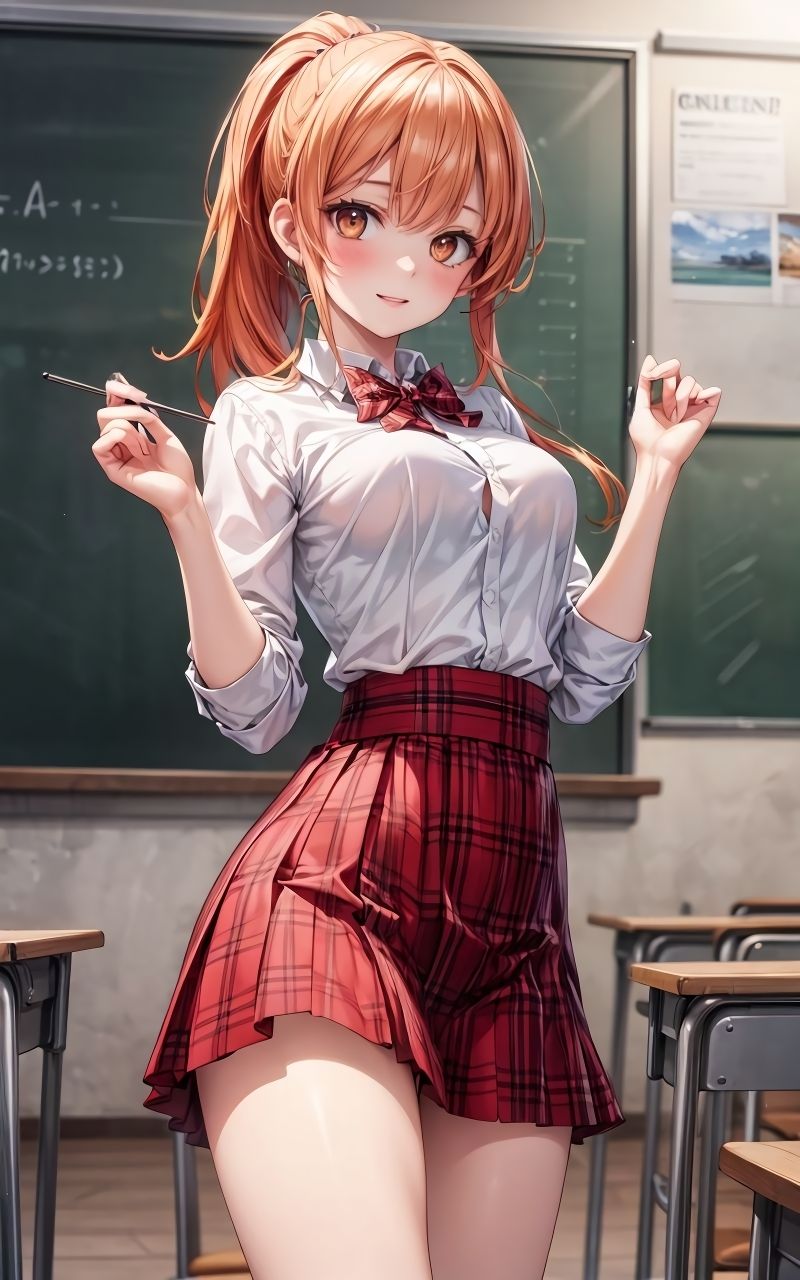 サンプル画像1:グラビア＆裏画像 JKアイドル 中西のあ(AIらぼんぬ) [d_367285]