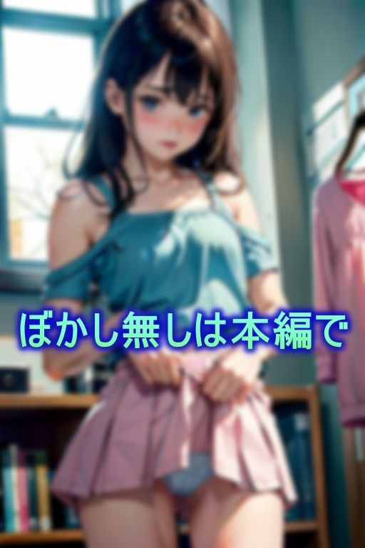 サンプル画像5:学校の身体測定で初めて胸を触られた女子が興奮してこっそりオナニー！？(AIソルト) [d_367296]
