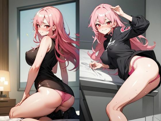 サンプル画像2:ピンキーちゃんとの性生活(欲情だるま) [d_367304]