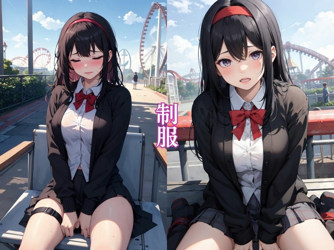 サンプル画像1:黒髪JK絶望種付け遊園痴(ぐちょまる。) [d_367325]