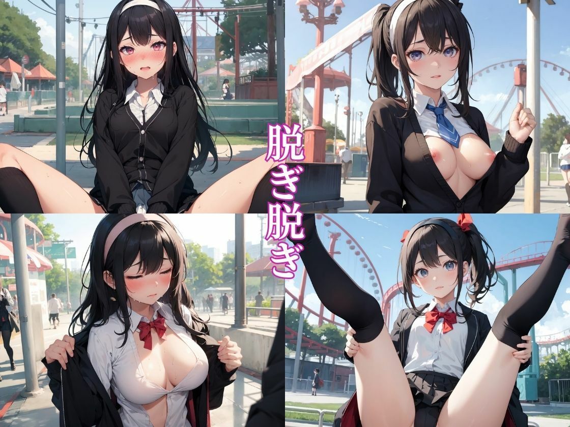 サンプル画像4:黒髪JK絶望種付け遊園痴(ぐちょまる。) [d_367325]