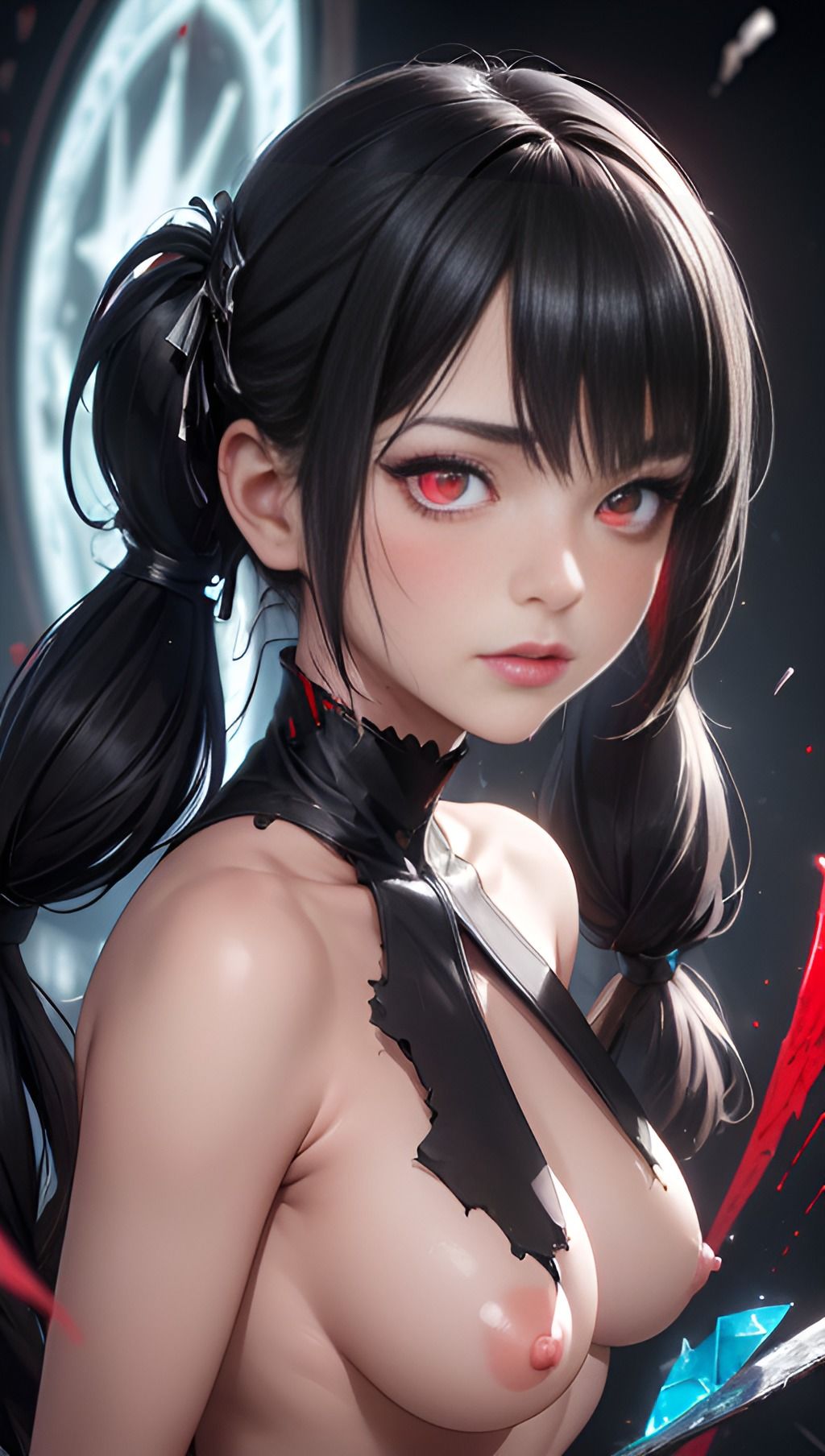 サンプル画像4:えちえちエロティックホラーのCG集(ボジョレー乳房) [d_367363]