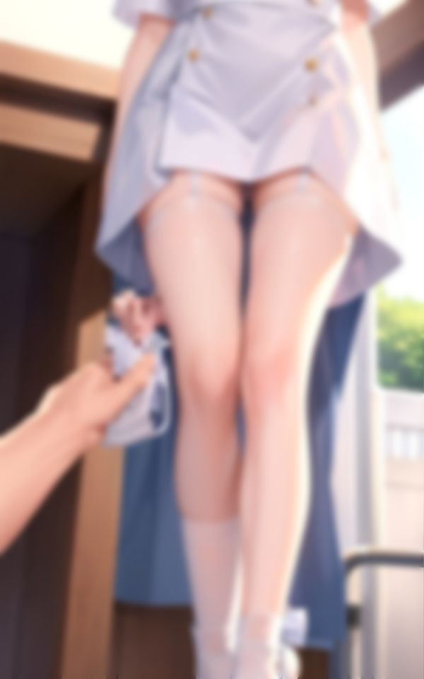 サンプル画像5:天然新人看護婦にお願いしたら速攻でパンツ見せてくれた件について。(AIハッピー) [d_367445]