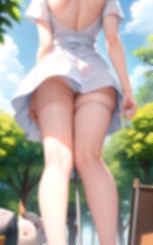 サンプル画像1:恵体すぎる新人ナースのパンツを撮影した写真集80枚(カザハナAI) [d_367446]