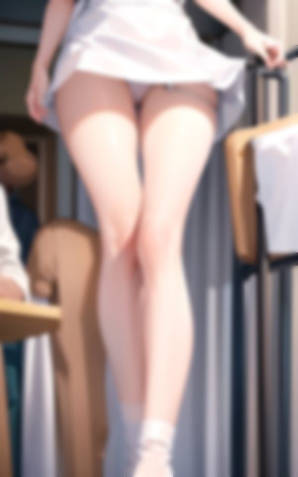 サンプル画像5:恵体すぎる新人ナースのパンツを撮影した写真集80枚(カザハナAI) [d_367446]