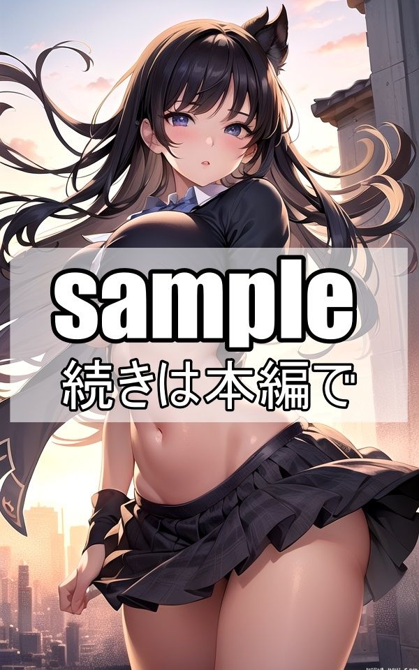 サンプル画像3:近い将来、女子が裸で街を闊歩する時代が来るかもしれません！(リアルAI美少女LABO) [d_367501]