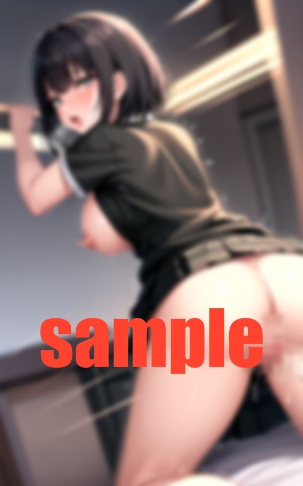 サンプル画像1:お尻ダメぜったい(相思相AI) [d_367521]