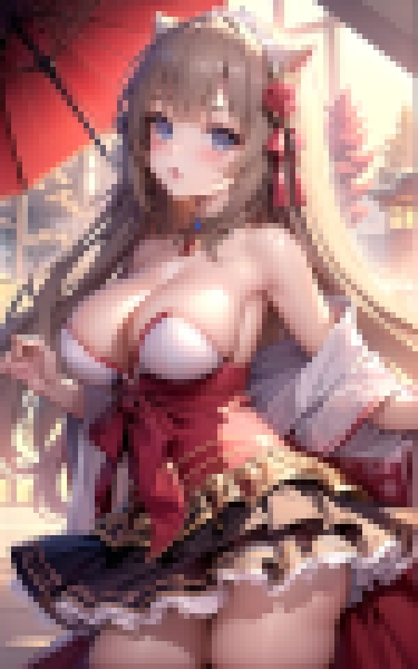 サンプル画像4:ロリ巨乳女将のエッチ写真集？(ラストフルロジックレイヤーズ) [d_367546]