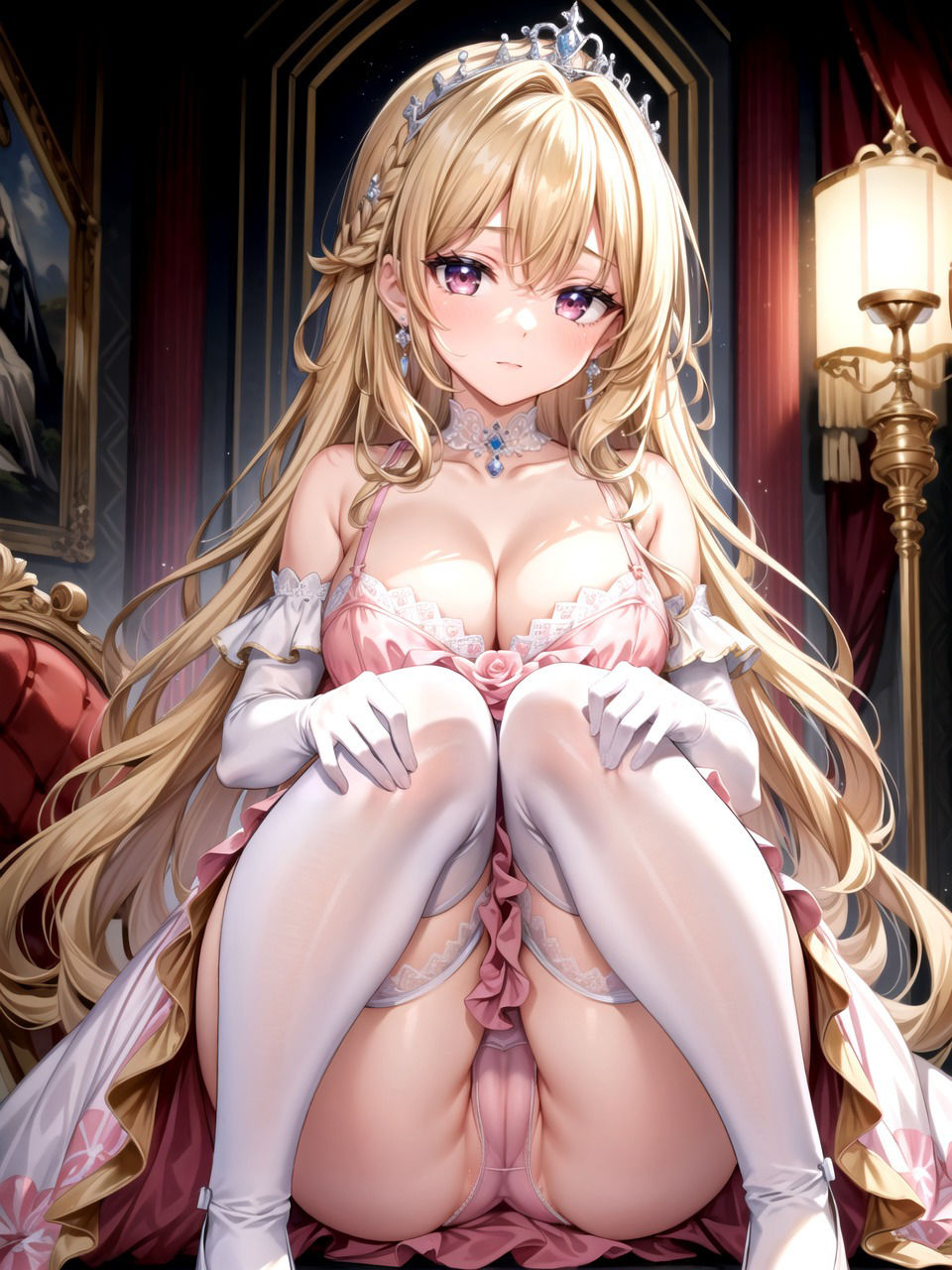 サンプル画像2:姫ドレス着衣〜下着〜本番(ニャンコロジカル) [d_367567]