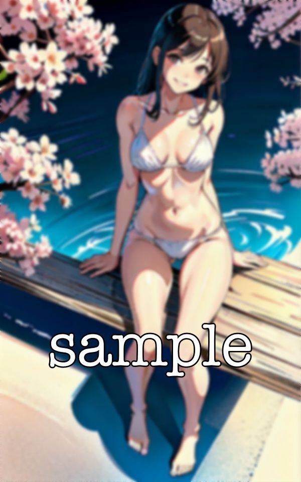 サンプル画像1:花見100連発！某A学園の美女を集めてビキニ全裸に花見特集(根暗のよりどころ) [d_367610]