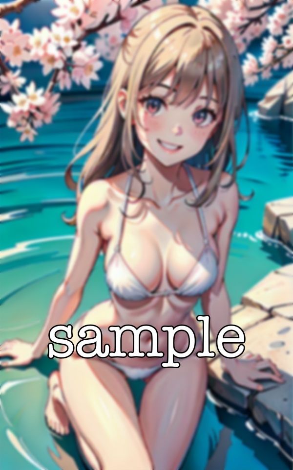 サンプル画像4:花見100連発！某A学園の美女を集めてビキニ全裸に花見特集(根暗のよりどころ) [d_367610]